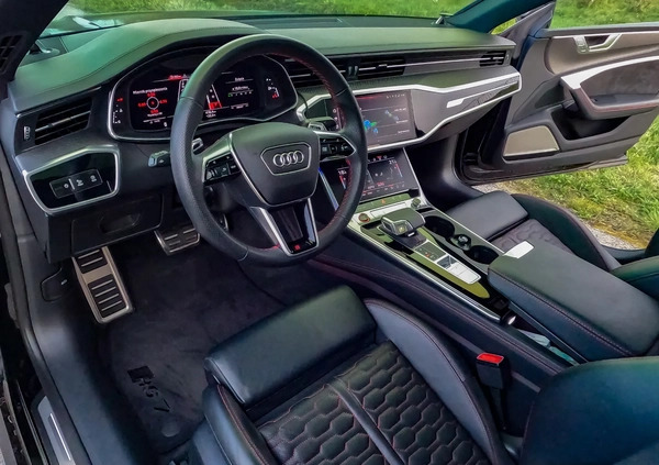 Audi RS7 cena 510000 przebieg: 13000, rok produkcji 2021 z Rzeszów małe 781